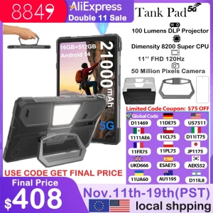 8849 TANK PAD  Projector Tablet Smartphone 10.95